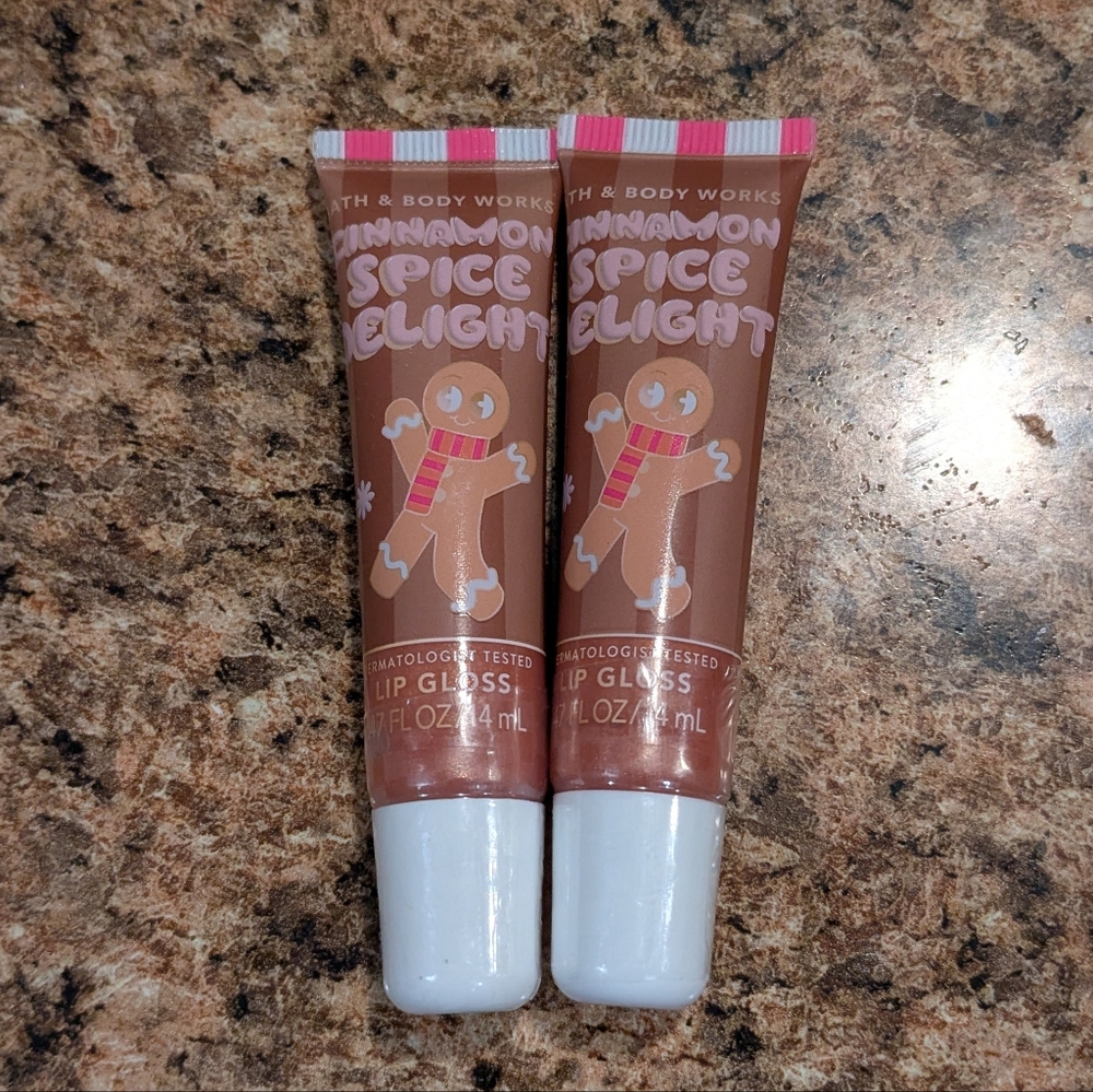 Two Unused Cinnamon Spice Delight Lip Gloss